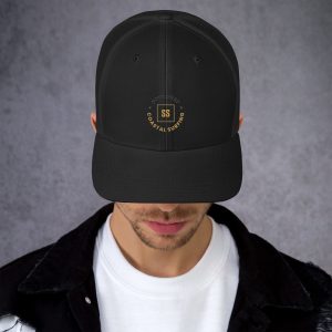 SS White and Black cap Gold