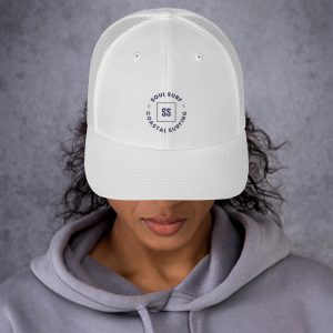 SS White and Black cap Purple